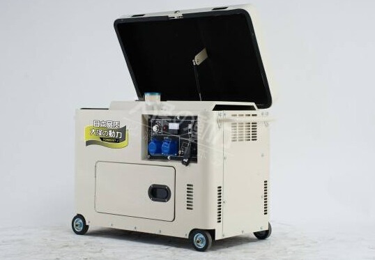 鄱阳科克8kw小型柴油发电机组